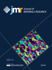 Journal of Materials Research Volume 32 - Issue 3 -