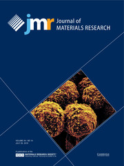 Journal of Materials Research Volume 34 - Issue 14 -