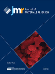 Journal of Materials Research Volume 34 - Issue 23 -