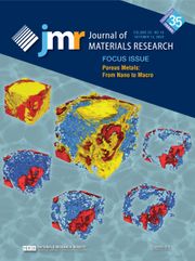 Journal of Materials Research Volume 35 - Issue 19 -  Focus Issue: Porous Metals: From Nano to Macro