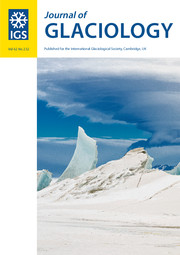 Journal of Glaciology Volume 62 - Issue 232 -