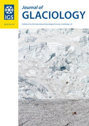 Journal of Glaciology Volume 62 - Issue 234 -