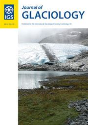 Journal of Glaciology Volume 63 - Issue 238 -