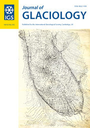 Journal of Glaciology Volume 63 - Issue 242 -