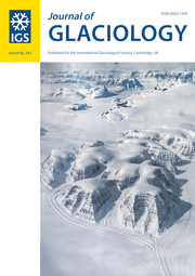 Journal of Glaciology Volume 64 - Issue 247 -