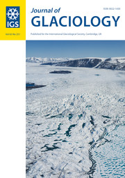 Journal of Glaciology Volume 65 - Issue 251 -