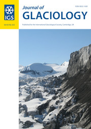 Journal of Glaciology Volume 65 - Issue 253 -