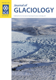 Journal of Glaciology Volume 67 - Issue 262 -