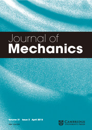 Journal of Mechanics Volume 31 - Issue 2 -