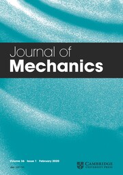 Journal of Mechanics Volume 36 - Issue 1 -