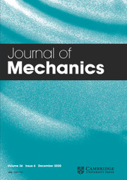 Journal of Mechanics Volume 36 - Issue 6 -