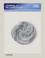 Journal of Paleontology Volume 95 - Issue 3 -