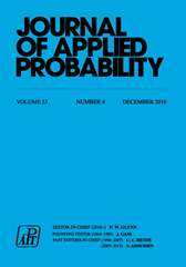 Journal of Applied Probability Volume 53 - Issue 4 -