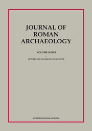 Journal of Roman Archaeology Volume 26 - Issue  -