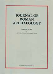 Journal of Roman Archaeology Volume 29 - Issue  -