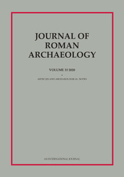 Journal of Roman Archaeology Volume 33 - Issue  -