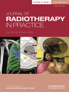 Journal of Radiotherapy in Practice Volume 13 - Supplement4 -