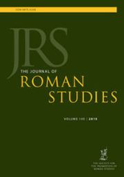 The Journal of Roman Studies Volume 105 - Issue  -