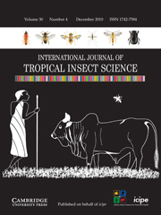 International Journal of Tropical Insect Science Volume 30 - Issue 4 -