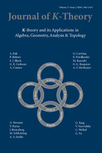 Journal of K-Theory Volume 13 - Issue 2 -