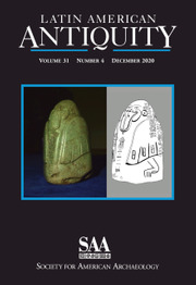 Latin American Antiquity Volume 31 - Issue 4 -