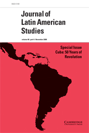 Journal of Latin American Studies Volume 40 - Issue 4 -  Cuba: 50 Years of Revolution