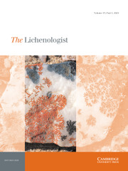 The Lichenologist Volume 53 - Issue 1 -