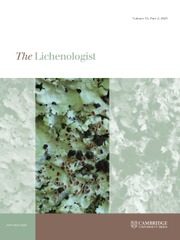 The Lichenologist Volume 55 - Issue 2 -