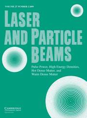 Laser and Particle Beams Volume 27 - Issue 2 -