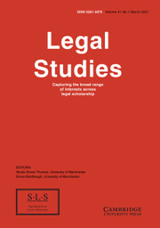 Legal Studies Volume 41 - Issue 1 -