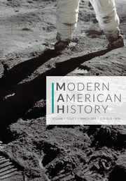 Modern American History Volume 1 - Issue 1 -