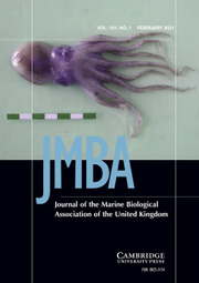 Journal of the Marine Biological Association of the United Kingdom Volume 101 - Issue 1 -