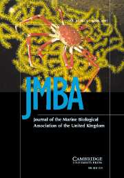 Journal of the Marine Biological Association of the United Kingdom Volume 87 - Issue 2 -