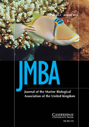 Journal of the Marine Biological Association of the United Kingdom Volume 93 - Issue 5 -