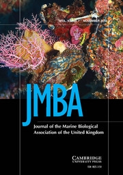 Journal of the Marine Biological Association of the United Kingdom Volume 93 - Issue 7 -