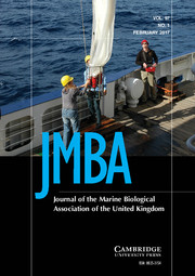 Journal of the Marine Biological Association of the United Kingdom Volume 97 - Issue 1 -