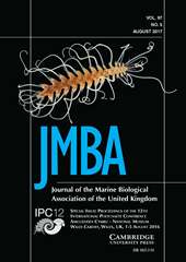 Journal of the Marine Biological Association of the United Kingdom Volume 97 - Special Issue5 -  Proceedings of the 12th International Polychaete Conference Amgueddfa Cymru - National Museum Wales Cardiff, Wales, UK, 1-5 August 2016