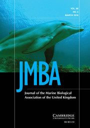 Journal of the Marine Biological Association of the United Kingdom Volume 98 - Issue 2 -