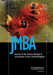 Journal of the Marine Biological Association of the United Kingdom Volume 98 - Issue 4 -