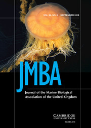 Journal of the Marine Biological Association of the United Kingdom Volume 98 - Issue 6 -