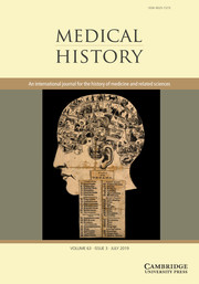 Medical History Volume 63 - Issue 3 -