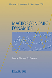 Macroeconomic Dynamics Volume 15 - Issue 5 -