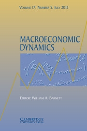 Macroeconomic Dynamics Volume 17 - Issue 5 -