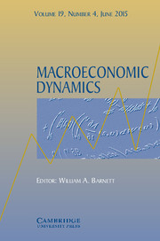 Macroeconomic Dynamics Volume 19 - Issue 4 -  Empirical Analysis of Business Cycles, Financial Markets, and Inflation: Essays in Honor of Charles Nelson