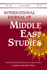 International Journal of Middle East Studies Volume 42 - Issue 3 -