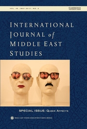 International Journal of Middle East Studies Volume 45 - Issue 2 -  Queer Affects