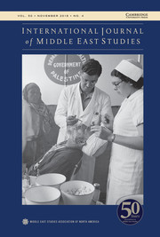 International Journal of Middle East Studies Volume 50 - Issue 4 -