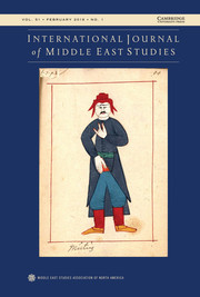 International Journal of Middle East Studies Volume 51 - Issue 1 -