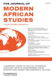 The Journal of Modern African Studies Volume 53 - Issue 3 -