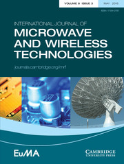 International Journal of Microwave and Wireless Technologies Volume 8 - Special Issue3 -  Journee Nationale des Micro-ondes (JNM) 2015